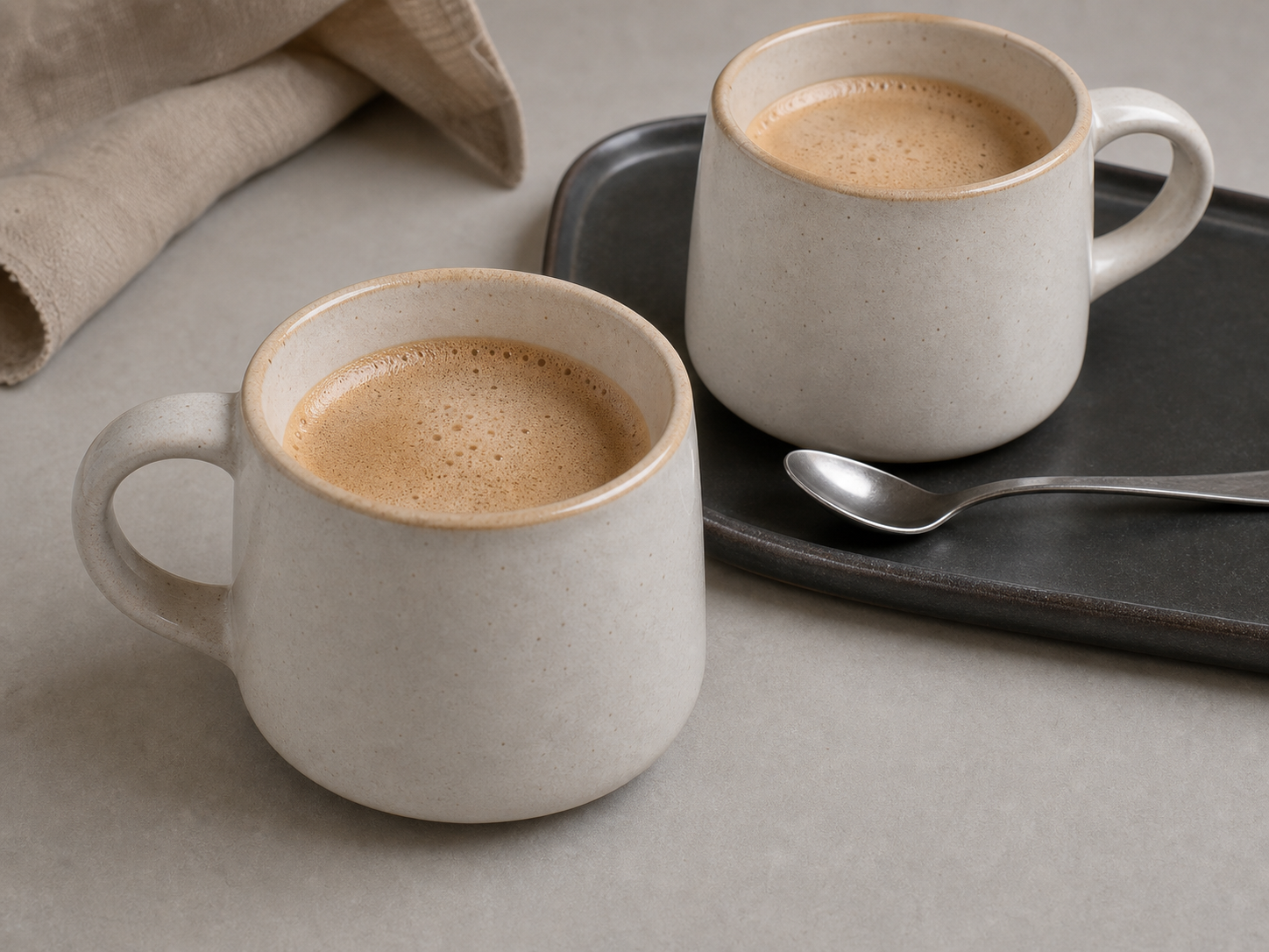 Photorealistic before and after product photo cleanup example